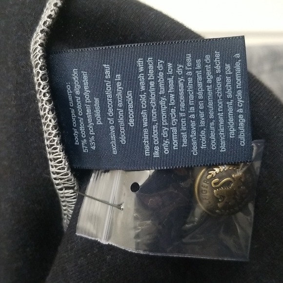 NWOT Tommy Hilfiger Military Band Jacket Size Medium - Picture 5 of 7